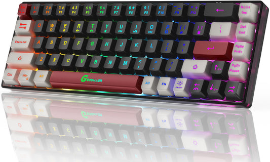 GEODMAER RGB Wireless Gaming Keyboard